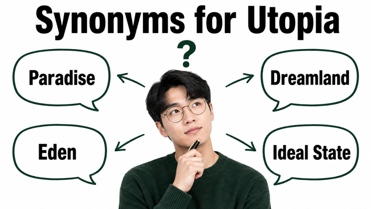 synonyms for utopia