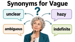 synonyms for vague
