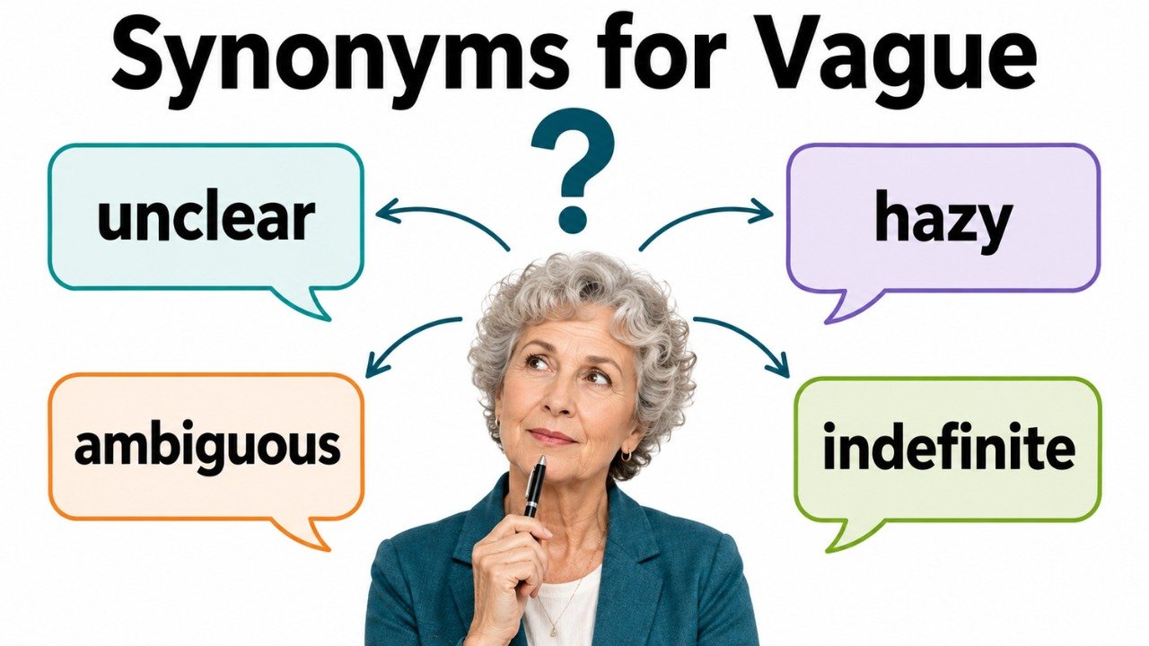 synonyms for vague