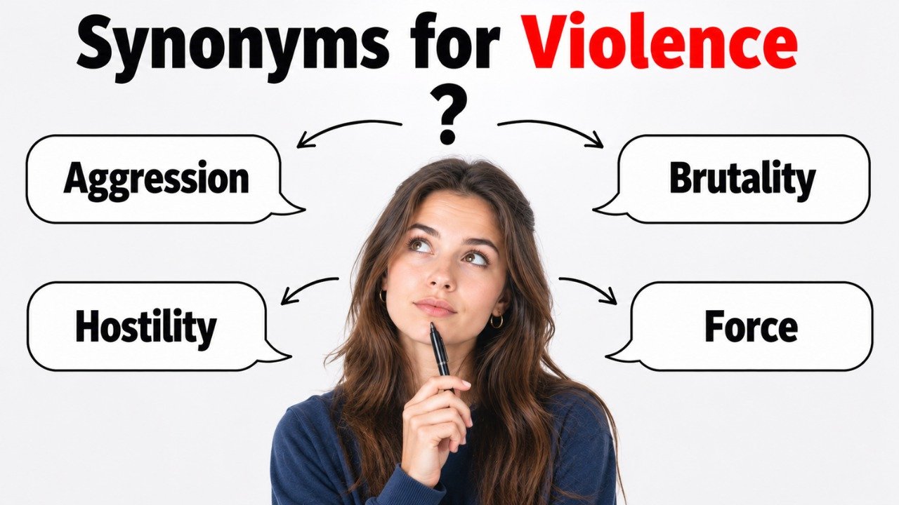 synonyms for violence