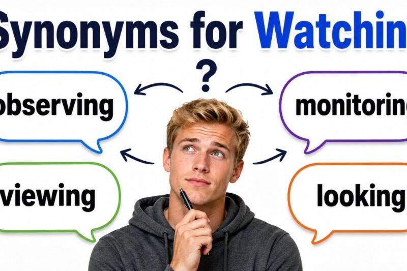 42+ Synonyms for Watching: Meaning, Examples & Best Uses