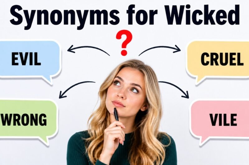 36+ Synonyms for Wicked: Usage, Context & Examples