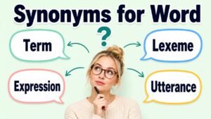 synonyms for word